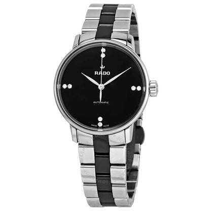 Rado, Classic Automatic Black Dial Ladies Watch