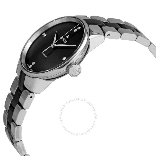 Rado, Classic Automatic Black Dial Ladies Watch