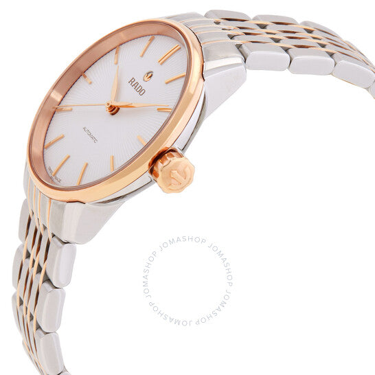 ساعة رادو كوبول أوتوماتيكية للسيدات بمينا أبيض