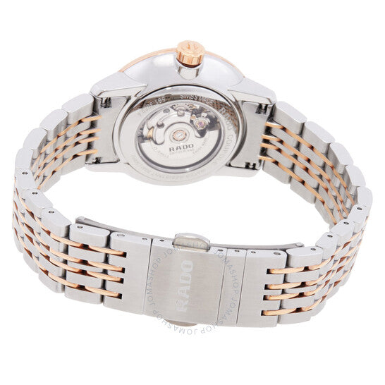 ساعة رادو كوبول أوتوماتيكية للسيدات بمينا أبيض