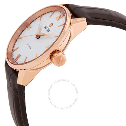 ساعة رادو كوبول أوتوماتيكية للسيدات بمينا أبيض