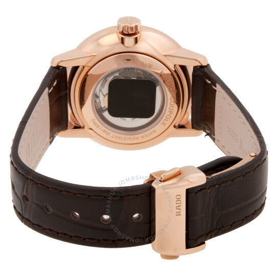 ساعة رادو كوبول أوتوماتيكية للسيدات بمينا أبيض