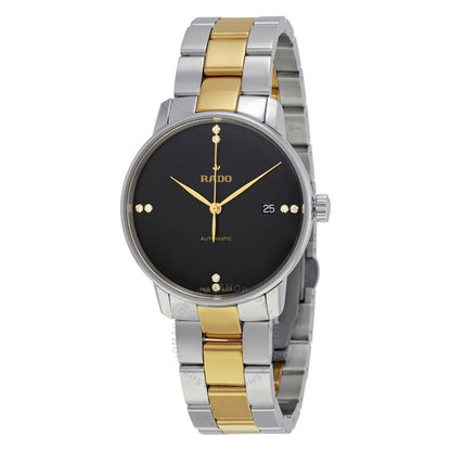 Rado, Coupole Black Dial Diamond Automatic Men's Watch