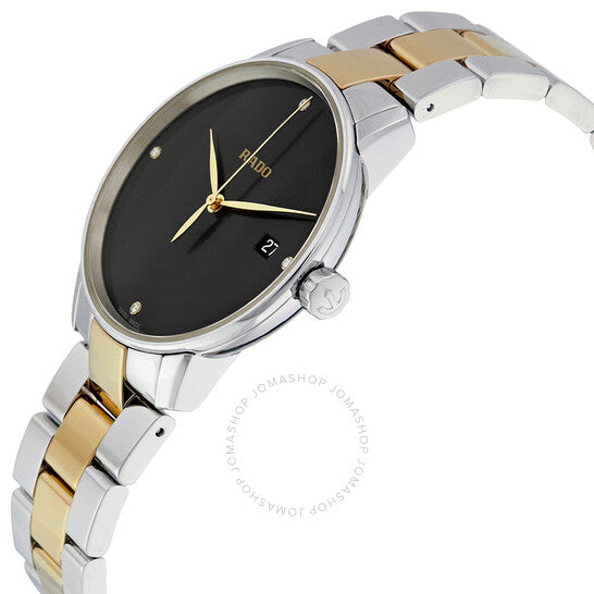 Rado, Coupole Black Dial Diamond Men's Watch