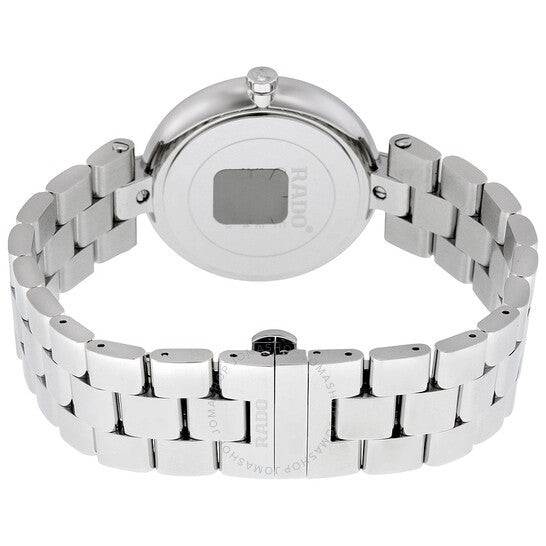 Rado, Coupole Black Dial Ladies Stainless Steel Watch