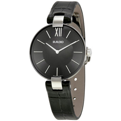 رادو، ساعة نسائية كوبول بمينا سوداء