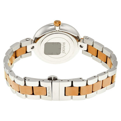 Rado, Coupole Black Dial Two-tone Ladies Watch