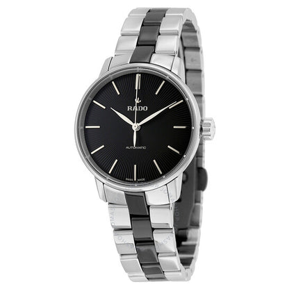 Rado, Coupole Classic Automatic Black Dial Ladies Watch