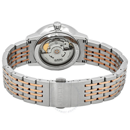 Rado, Coupole Classic Automatic Black Dial Two-Tone Men's Watch