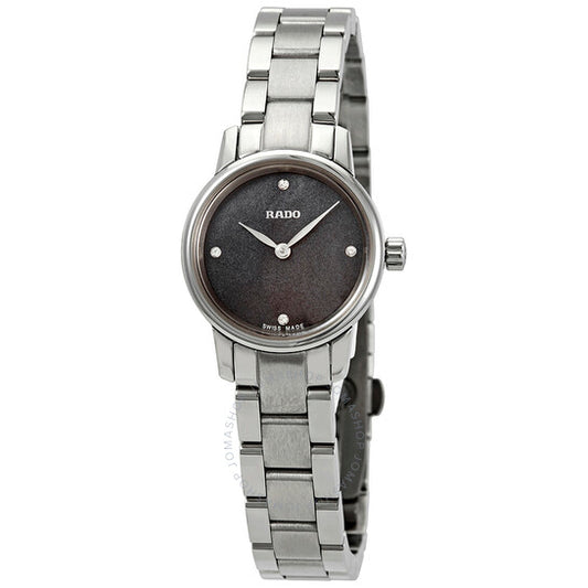 Rado, Coupole Classic Black Mother of Pearl Dial Ladies Watch