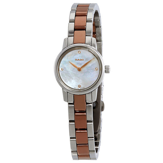 Rado, Coupole Classic Diamond White Mother of Pearl Dial Ladies Watch