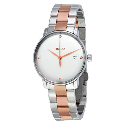Rado, Coupole Classic White Dial Diamond Men's Watch