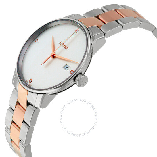 Rado, Coupole Classic White Dial Diamond Men's Watch