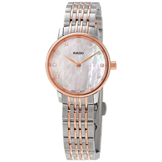 Rado, Coupole Classic Mother of Pearl Diamond Dial Ladies Watch