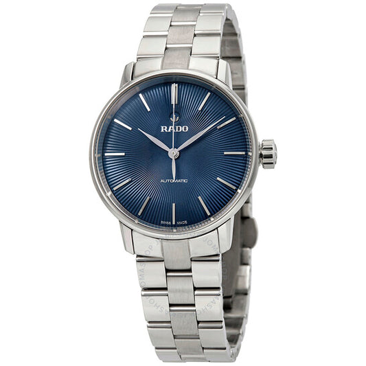 Rado, Coupole Classic S Automatic Blue Dial Ladies Watch