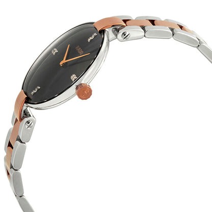 Rado, Coupole M Black Dial Ladies Watch