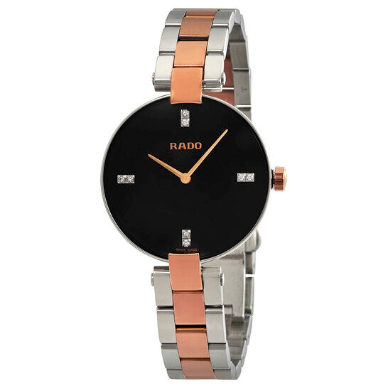 Rado, Coupole M Black Dial Ladies Watch