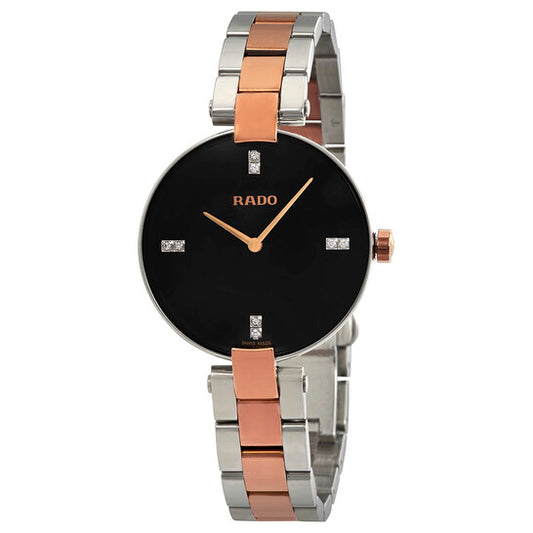 Rado, Coupole M Black Dial Ladies Watch