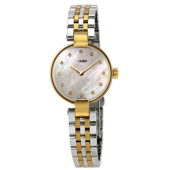 Rado, Coupole Mother of Pearl Diamond Dial Ladies Watch