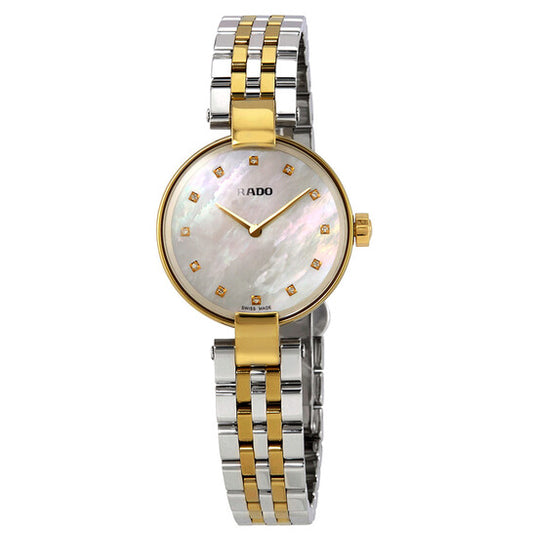 Rado, Coupole Mother of Pearl Diamond Dial Ladies Watch