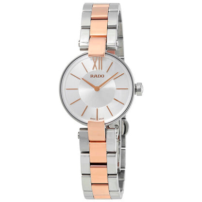 Rado, Coupole Silver Dial Ladies Watch