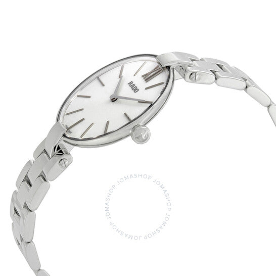 Rado, Coupole Silver Dial Stainless Steel Ladies Watch