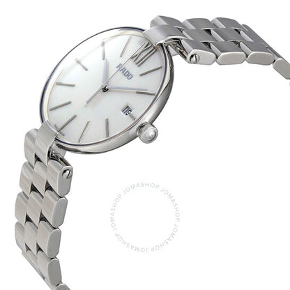 Rado, Coupole White Dial Ladies Stainless Steel Watch