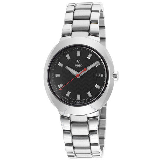 Rado, D-Star Black Wave Pattern Dial Ladies Watch