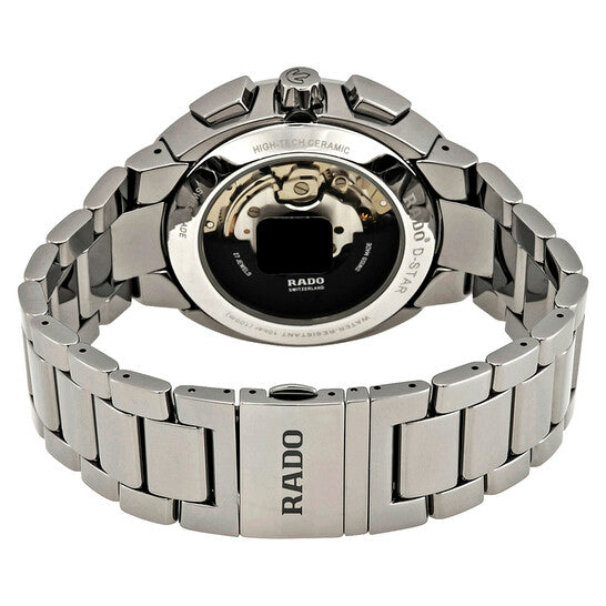 Rado, D-Star Chronograph Automatic Black Dial Men's Watch