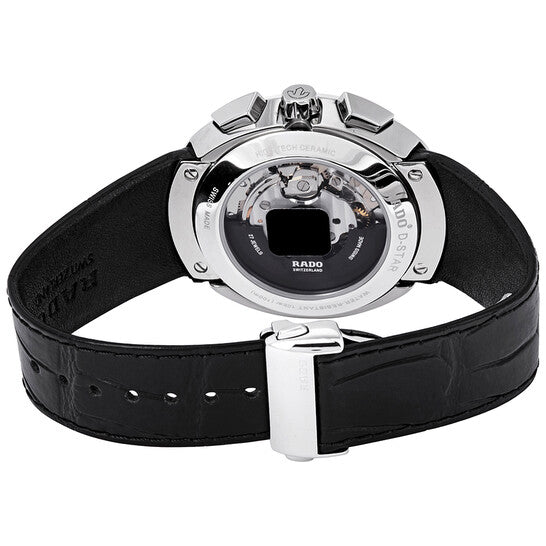 Rado, D-Star Chronograph Automatic Black Dial Men's Watch
