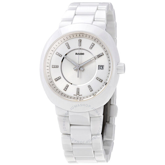 Rado, D-Star Diamond White Dial Ladies Watch