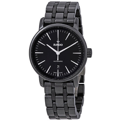 Rado, Diamaster Automatic Black Dial Ladies Watch