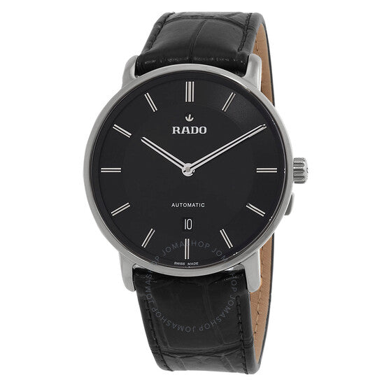 Rado, DiaMaster Automatic Black Dial Men's Watch