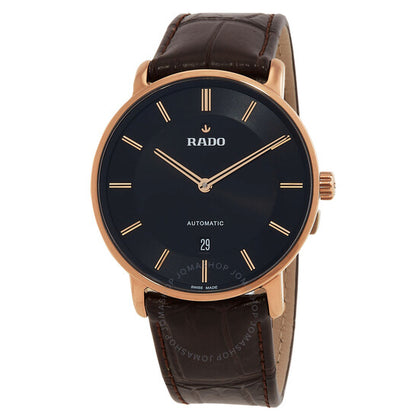Rado, DiaMaster Automatic Black Dial Men's Watch