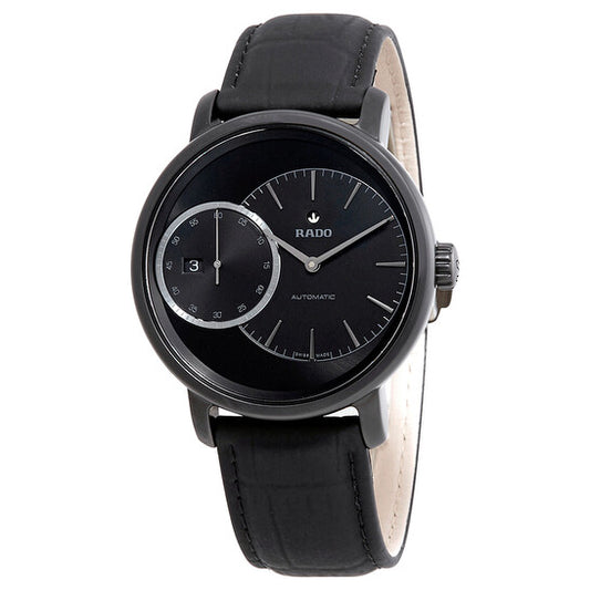 Rado, Diamaster Automatic Black Dial Men's Watch
