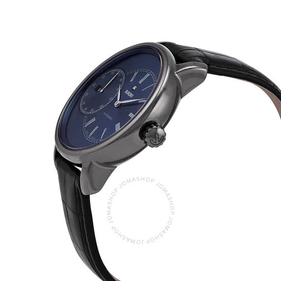 رادو، ساعة رجالية أوتوماتيكية بمينا أزرق من دياماستر