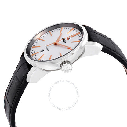 Rado, DiaMaster Automatic Silver Dial Ladies Leather Watch