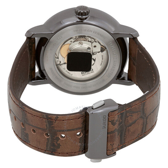 رادو، ساعة رجالية أوتوماتيكية بمينا فضية من دياماستر