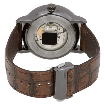 رادو، ساعة رجالية أوتوماتيكية بمينا فضية من دياماستر