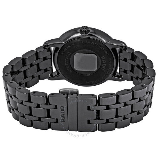Rado, Diamaster Black Crystal Dial Ladies Watch