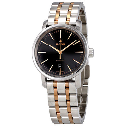 Rado, DiaMaster Automatic Black Dial Ladies Watch