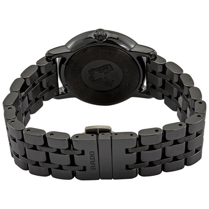 Rado, DiaMaster Black Dial Black Ceramic Ladies Watch