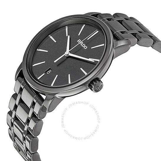 Rado, DiaMaster Black Dial Plasma Ceramic Men's Watch