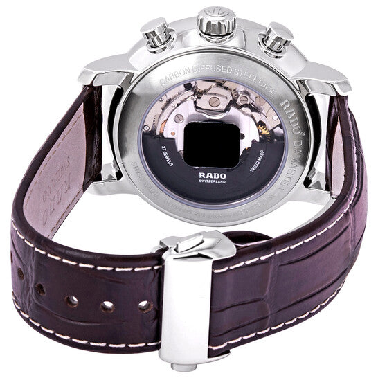 Rado, DiaMaster Chronograph Automatic Black Dial Men's Watch