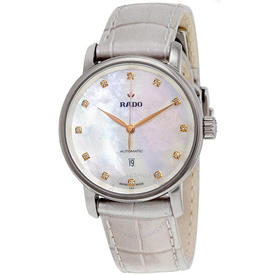 Rado, Diamaster Mother of Pearl Diamond Ladies Watch