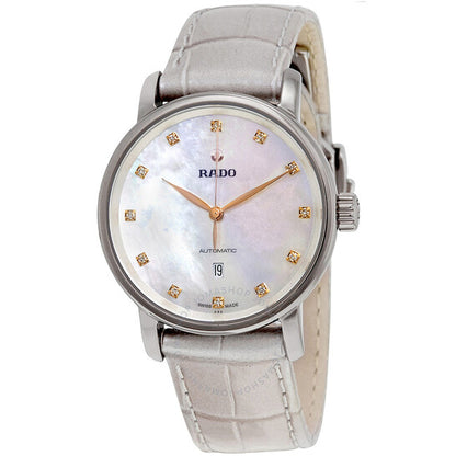 Rado, Diamaster Mother of Pearl Diamond Ladies Watch