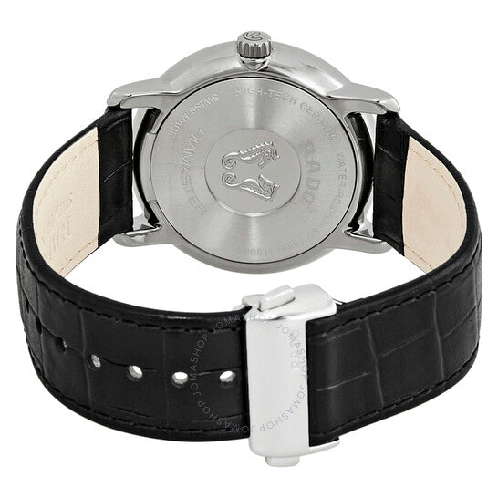 Rado, DiaMaster Quartz Black Dial Ceramic Men's Watch