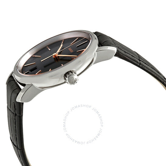 Rado, DiaMaster Black Dial Ladies Watch