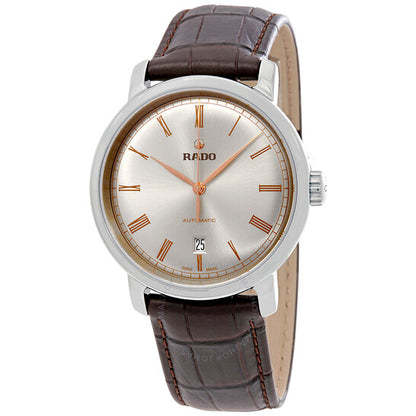 Rado, DiaMaster Automatic Silver Dial Men's Watch