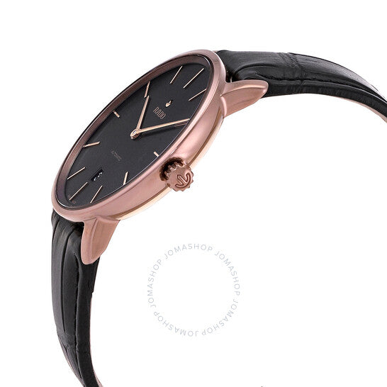 Rado, DiaMaster Thinline Automatic Black Dial Men's Watch